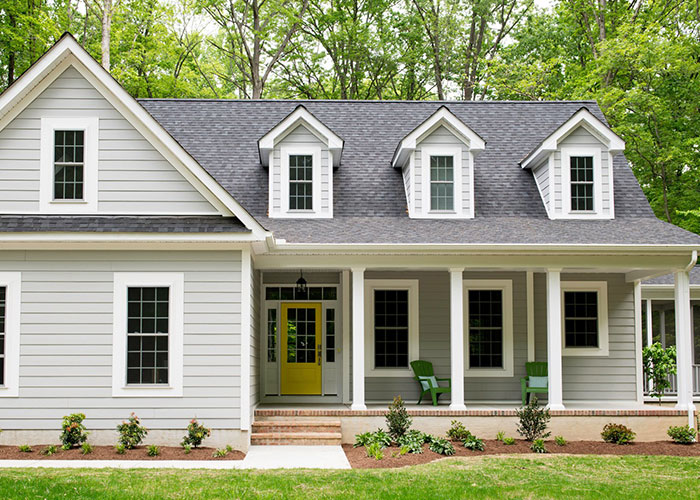 Estate gray roof