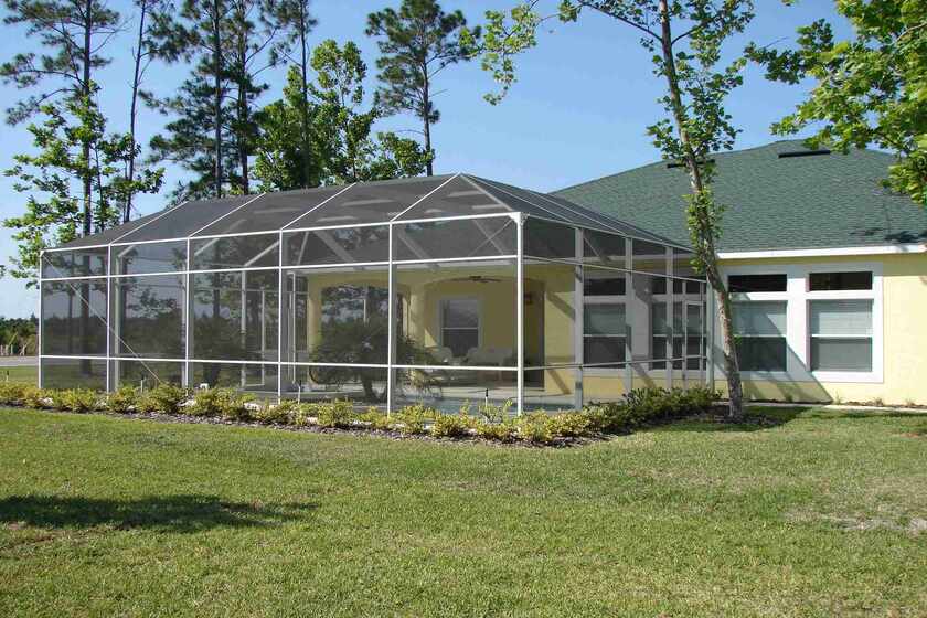 full screened porch